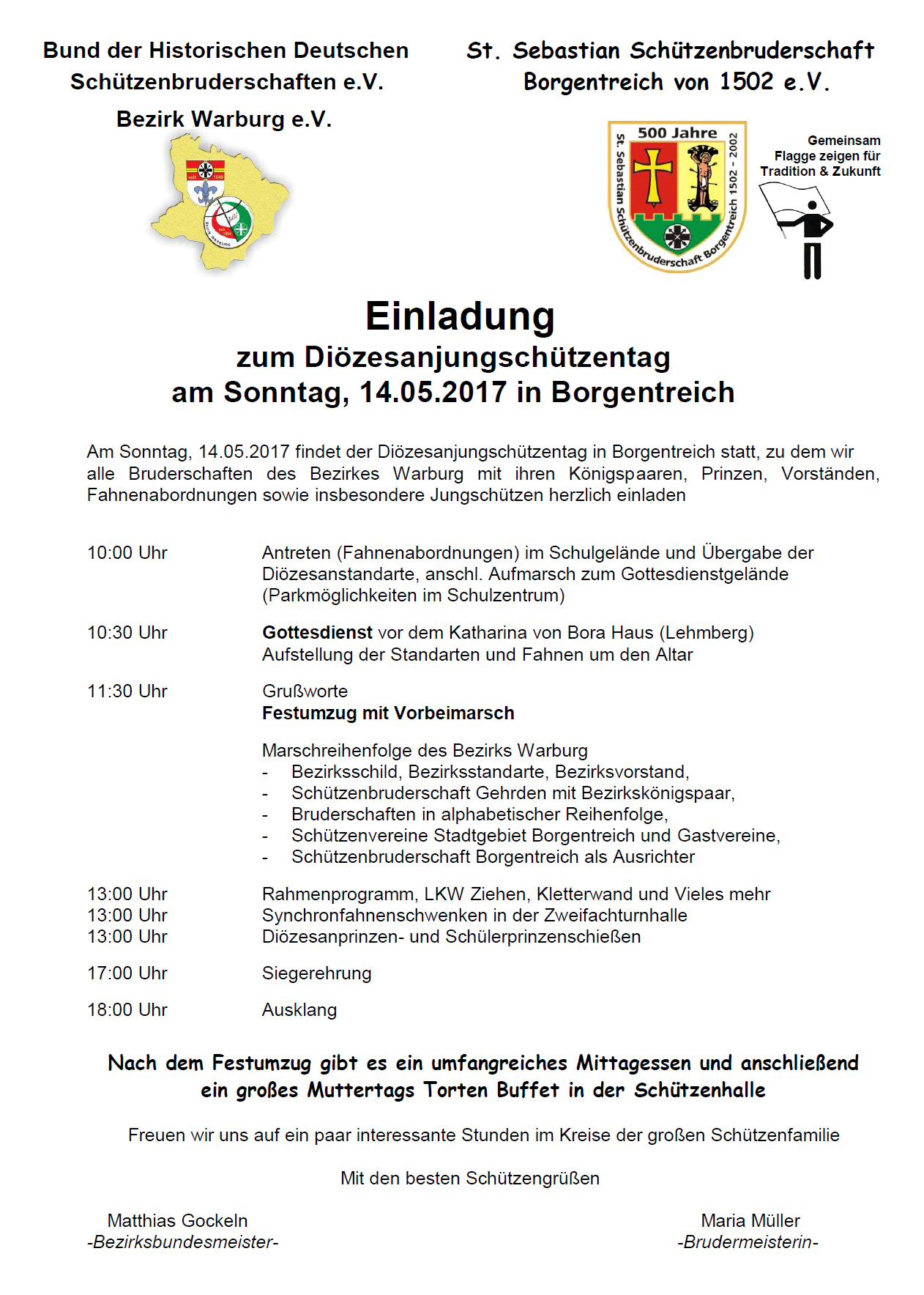 Diözesanjungschützentag in Borgentreich