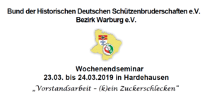 Wochenendseminar 2019