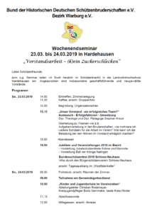 Wochenendseminar 2019